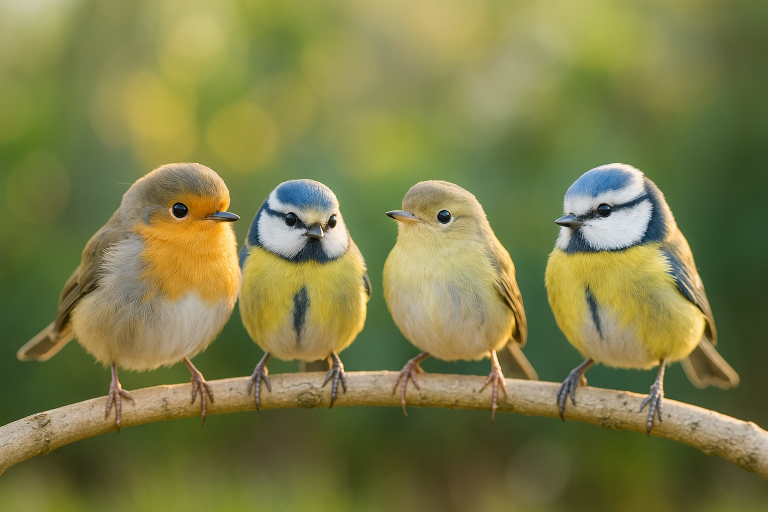 Birds on a branch representing bird care resources